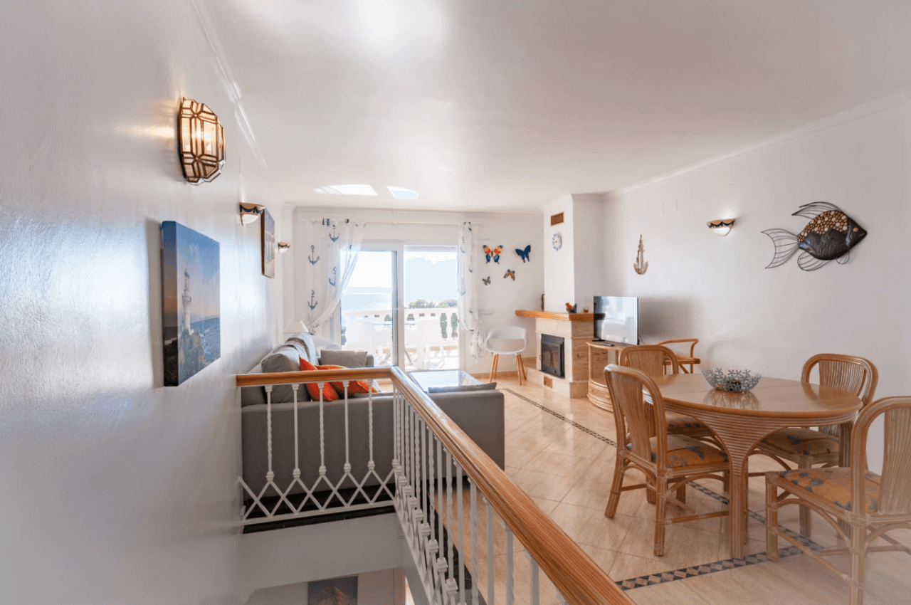 Appartement de charme avec vue imprenable sur la mer à Moraira