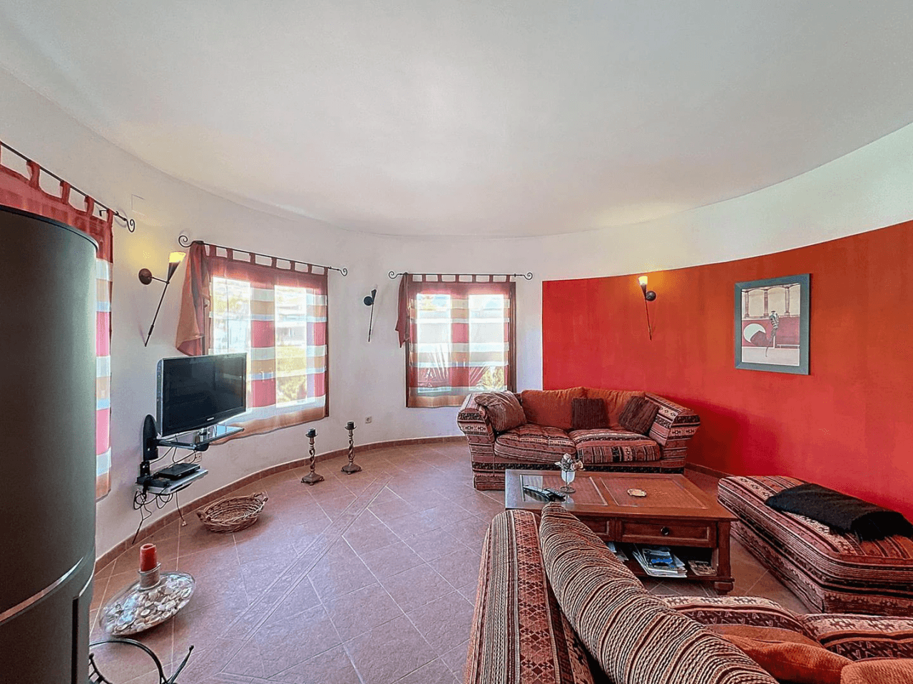Villa Cumbre del Sol avec vue sur la mer et piscine privée