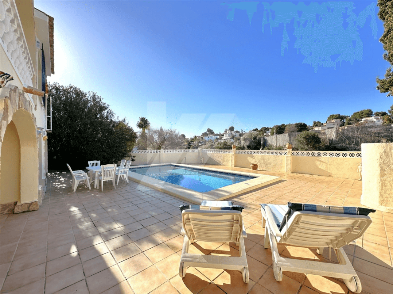 Villa à vendre à Benissa, à distance de marche de la plage de Baladrar.