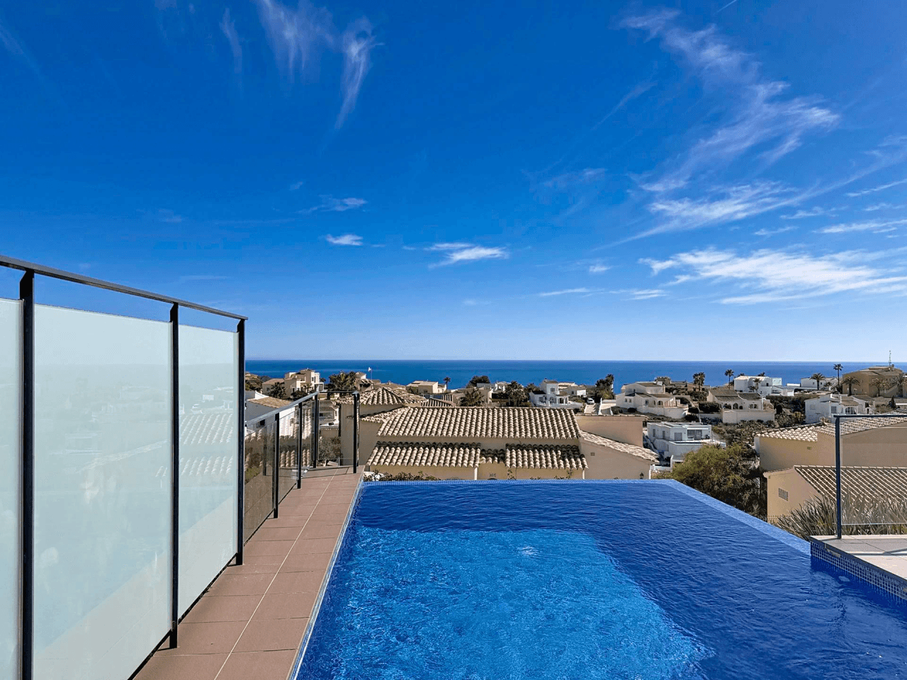 Cumbre del Sol Villa Moderne avec vue sur la mer
