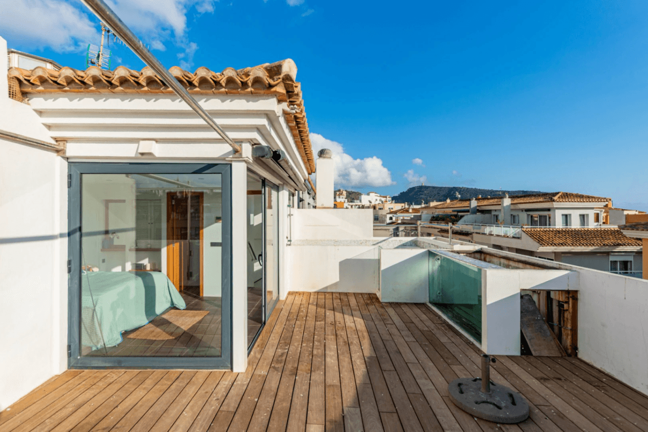 Appartement à vendre au centre de Moraira, 3 chambres.