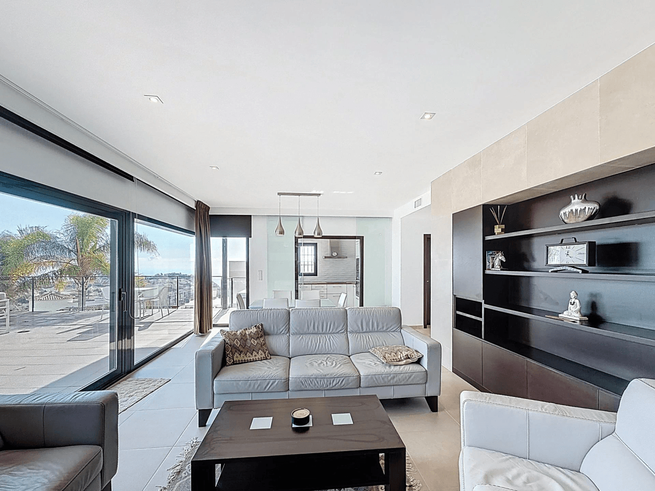 Cumbre del Sol Villa Moderne avec vue sur la mer