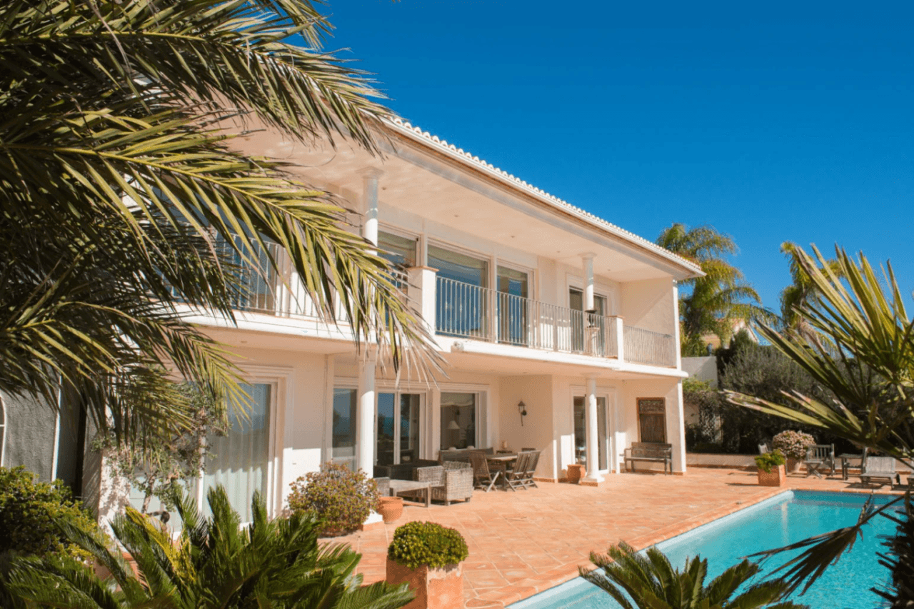 Villa avec des vues spectaculaires sur la mer à vendre à Teulada Moraira
