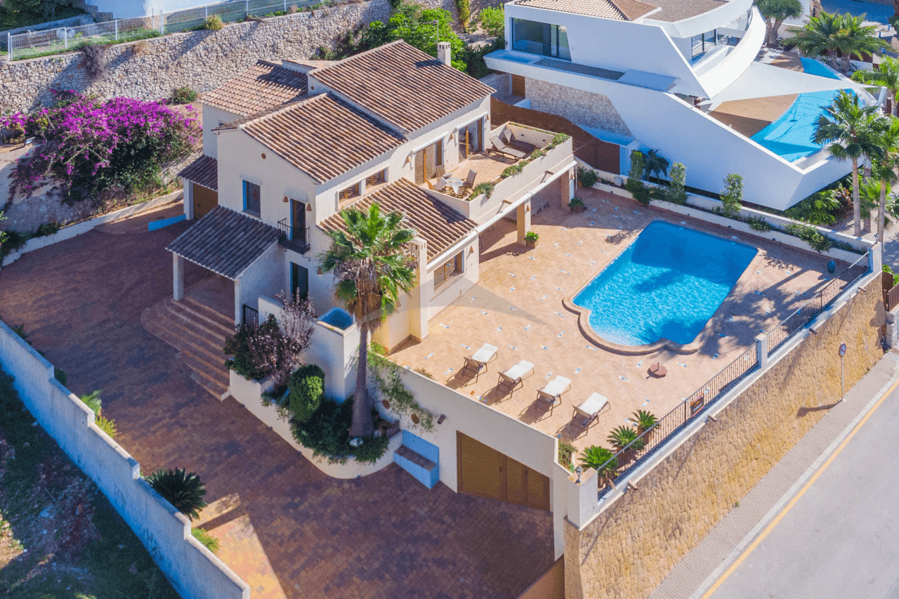 Spectacular Villa For sale Just a Few Steps from El Portet Beach