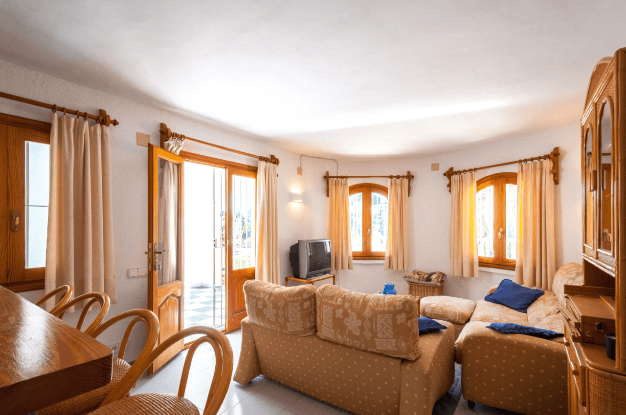 Villa méditerranéenne orientée sud-ouest à Benissa, près du club de golf San Jaime.