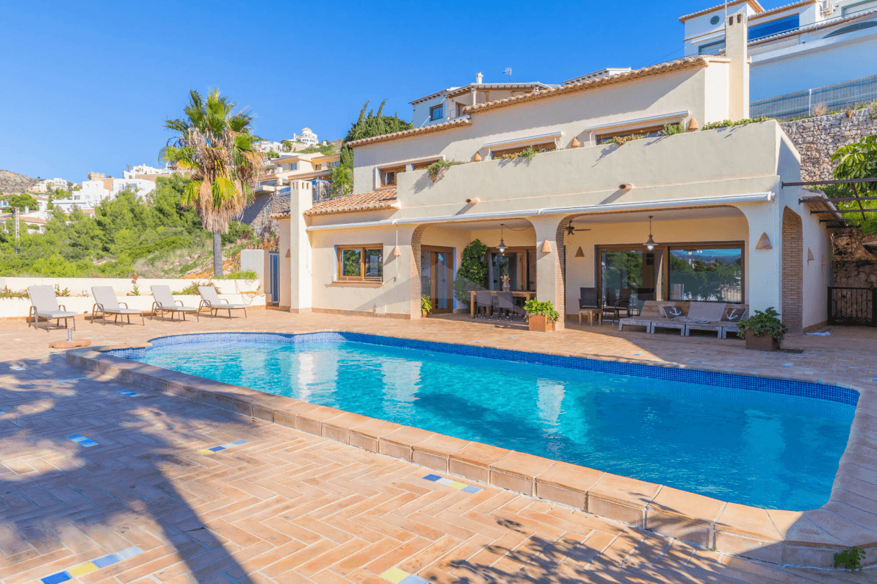 Spectacular Villa For sale Just a Few Steps from El Portet Beach
