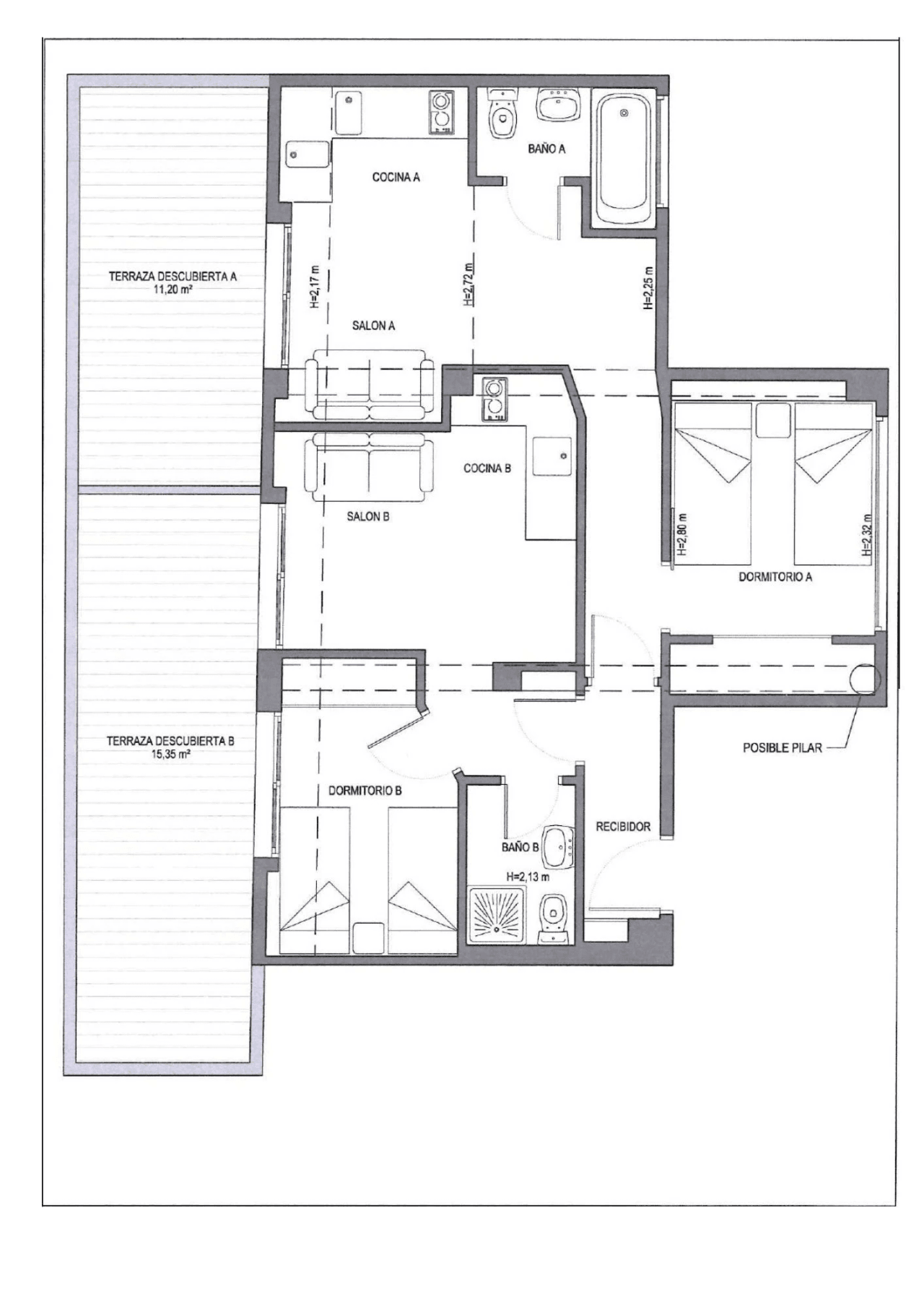 Apartamento en venta en Xàbia