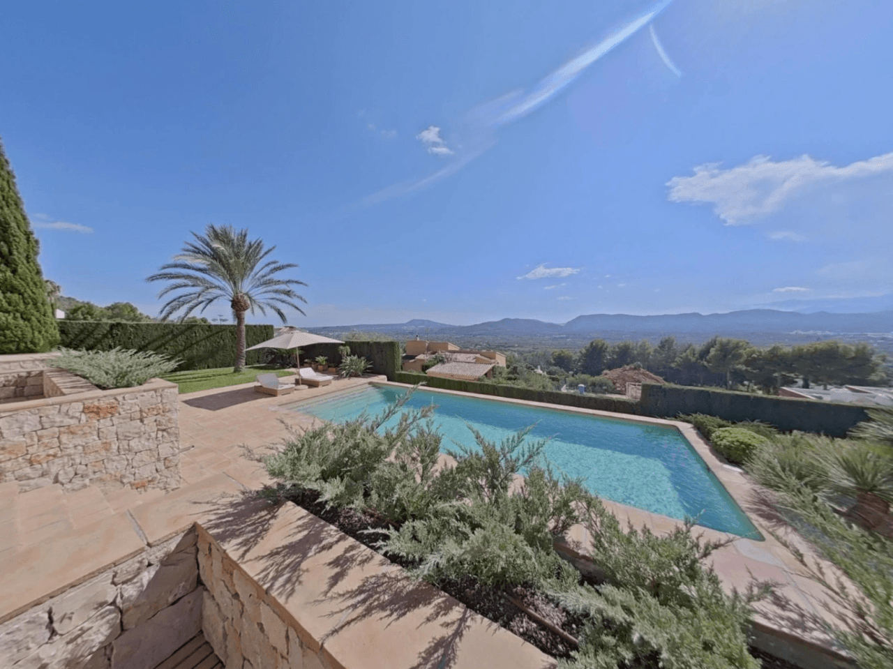 Villa de luxe avec vues panoramiques à vendre à Montgó Jávea.