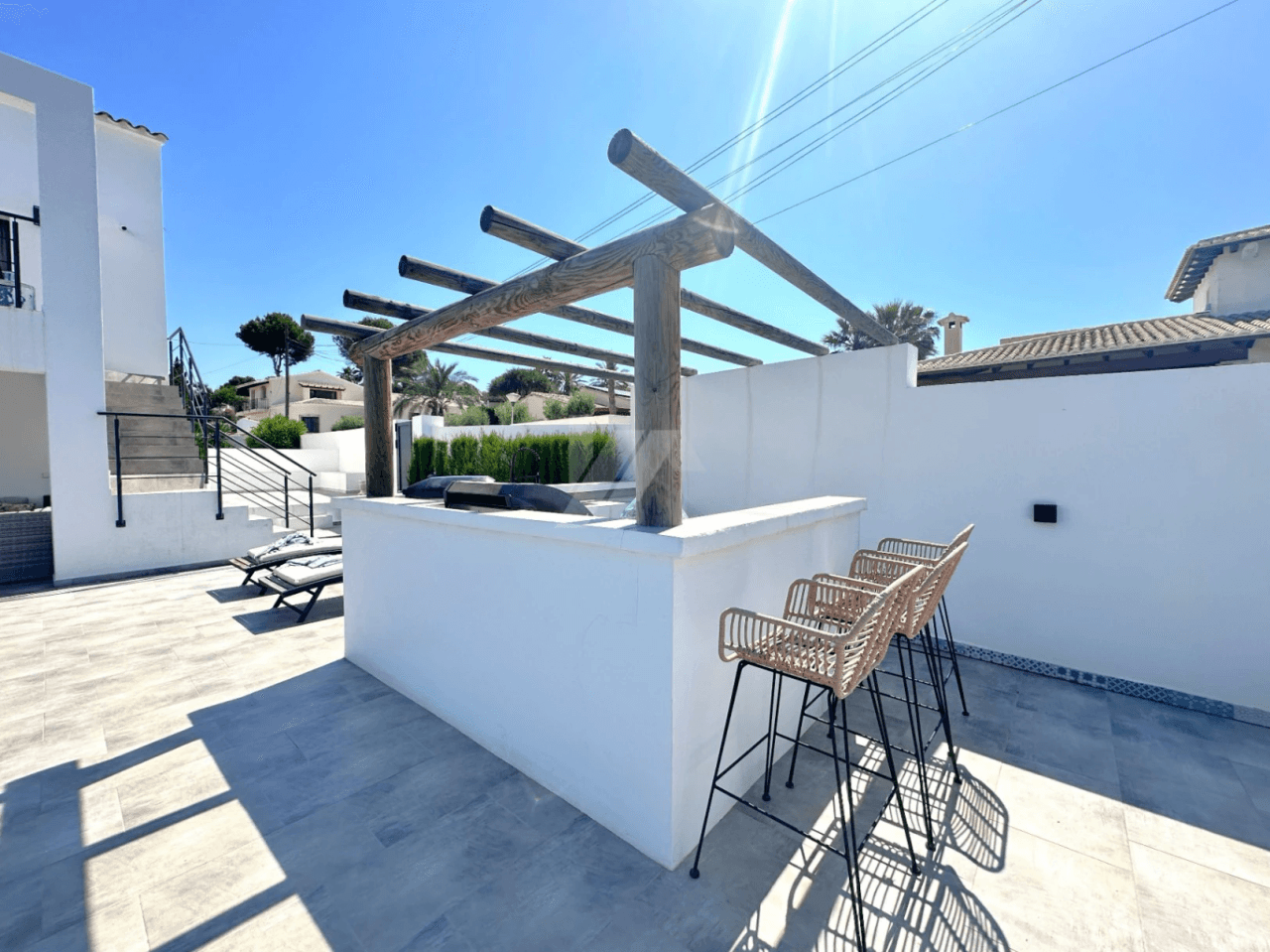 Spacieuse villa de luxe à vendre à San Jaime, côte de Benissa.