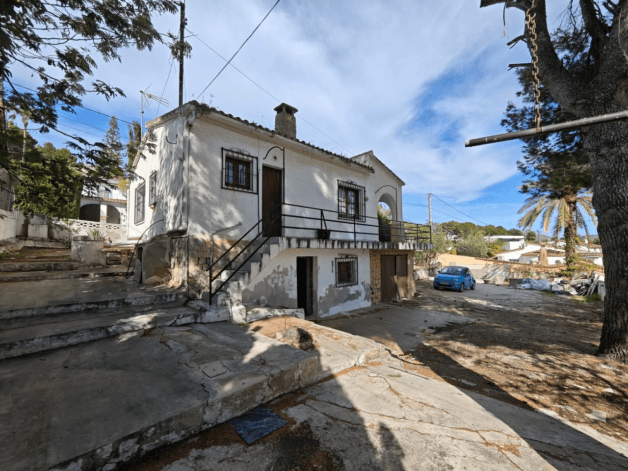 Vente de villa à réformer avec 2 chambres à Moraira, Alicante