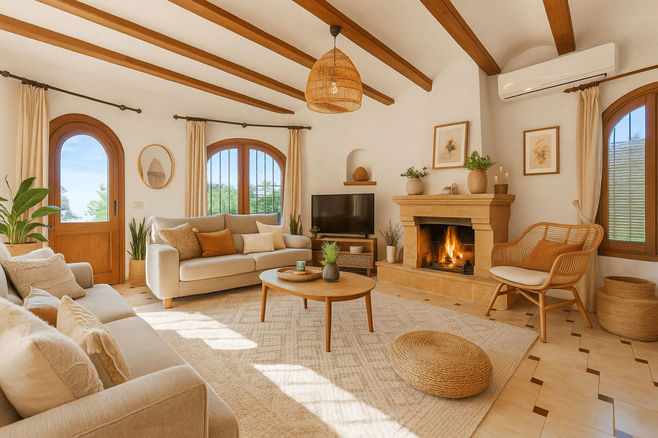 Villa avec un grand terrain à vendre à Moraira