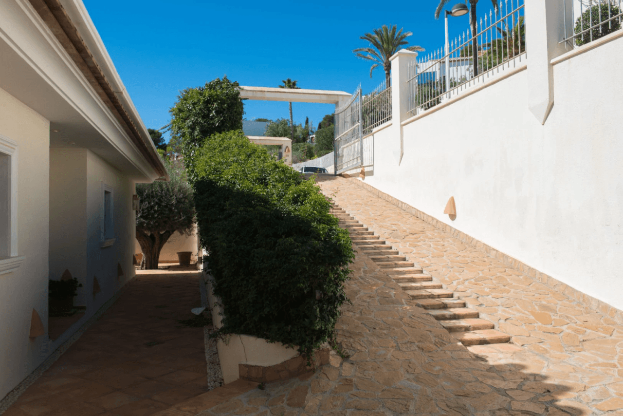 Villa avec des vues spectaculaires sur la mer à vendre à Teulada Moraira
