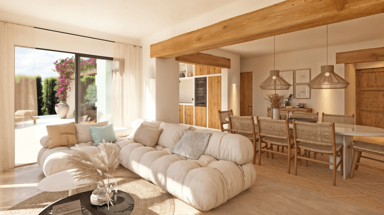 Villa exclusive de style Ibiza avec vue panoramique sur la mer et les montagnes à Moraira