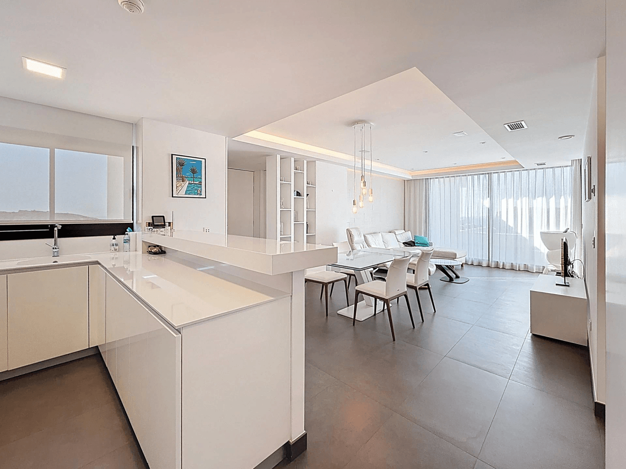 Cumbre del Sol penthouse moderne de luxe avec vue sur les falaises et la mer