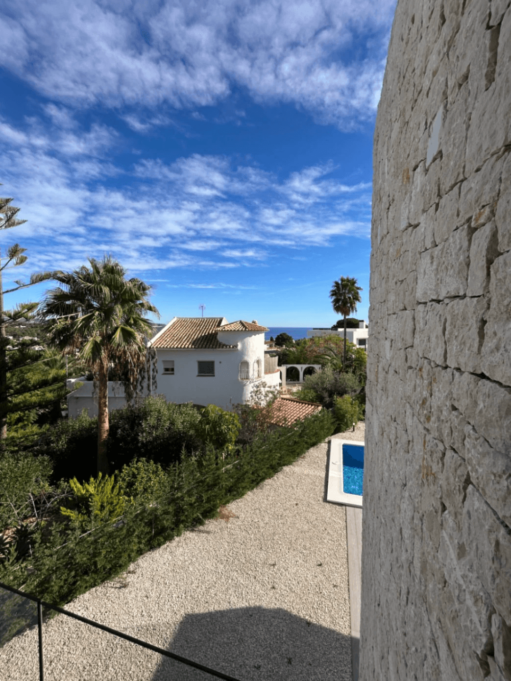 Villa neuve prête à emménager avec vue sur la mer à vendre à La Fustera, Benissa