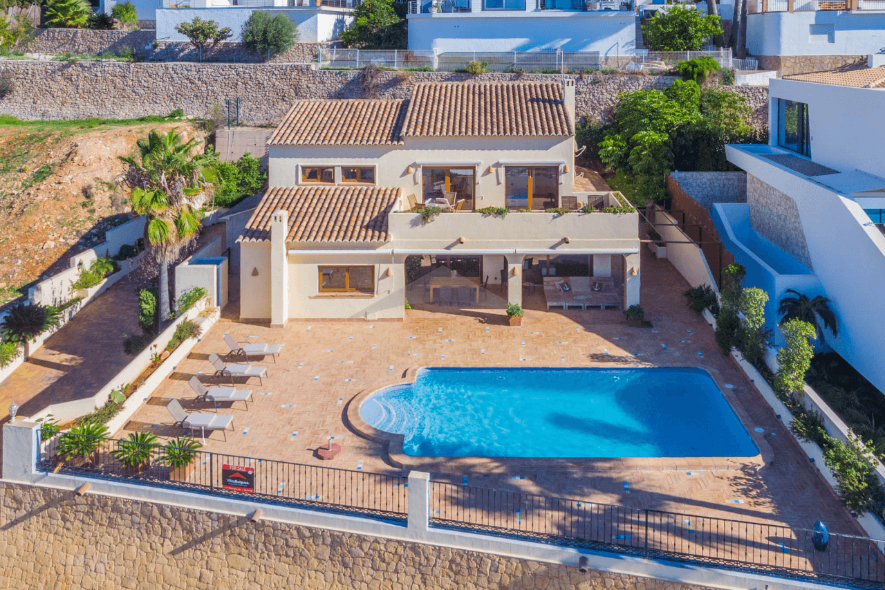 Spectacular Villa For sale Just a Few Steps from El Portet Beach