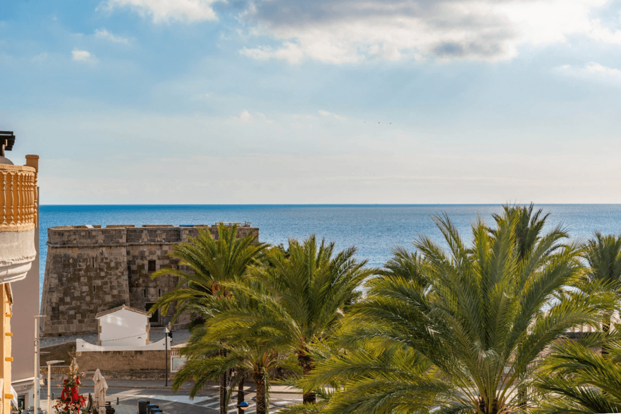 Appartement à vendre au centre de Moraira, 3 chambres.