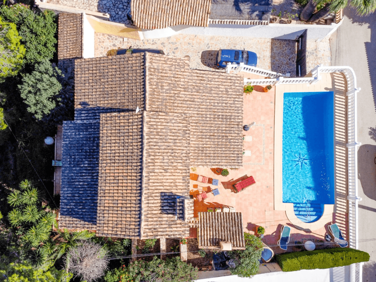 Villa à Benissa avec vue sur la mer et appartement invités séparé