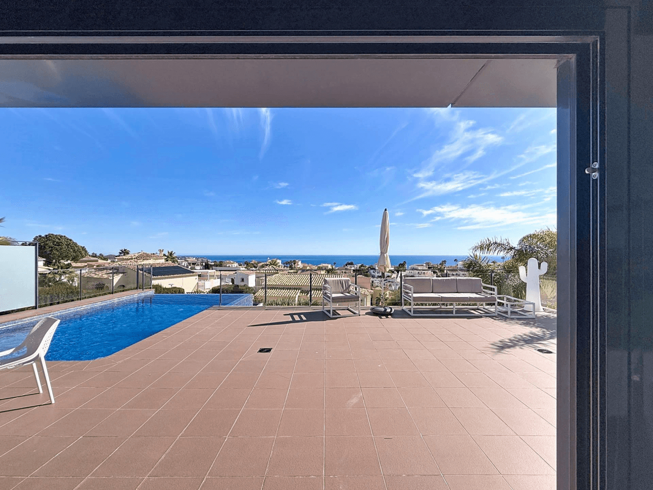 Cumbre del Sol Villa Moderne avec vue sur la mer