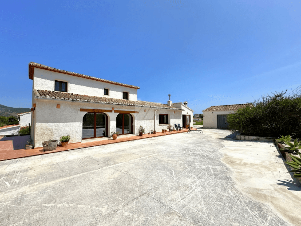 Villa de style méditerranéen à vendre à Teulada-Moraira, Costa Blanca.