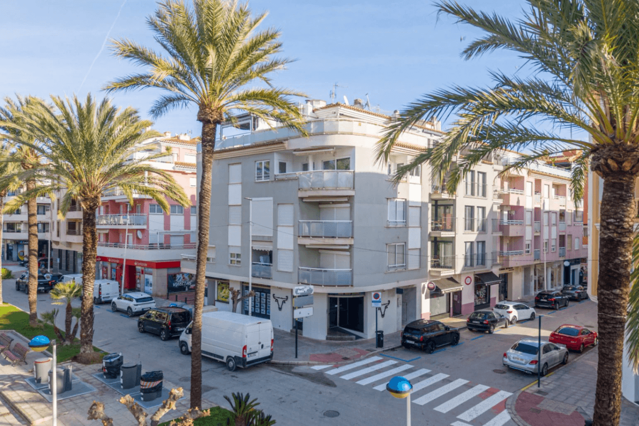 Appartement à vendre au centre de Moraira, 3 chambres.