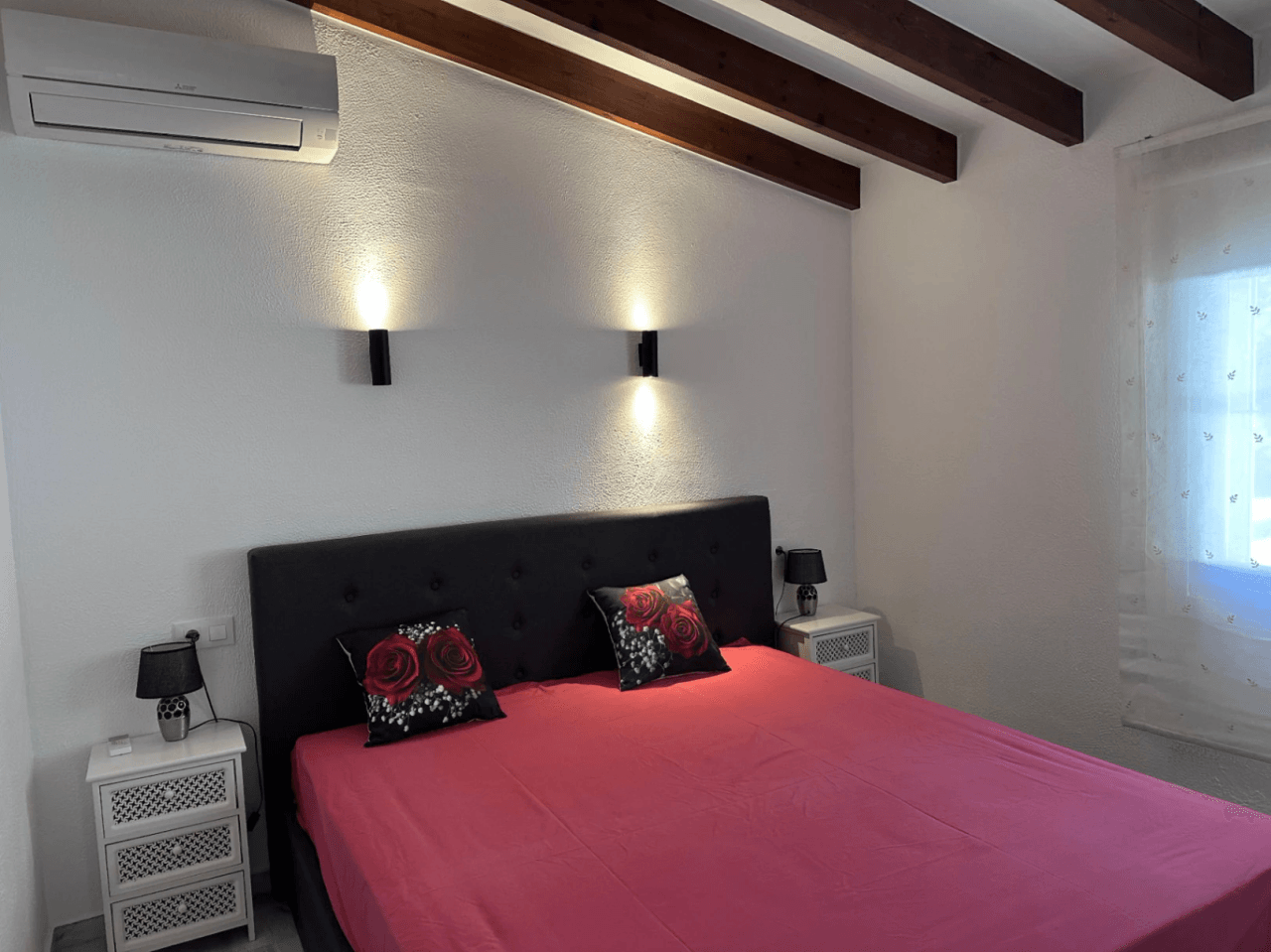 Villa de plain-pied avec vue sur la mer à vendre à Moraira