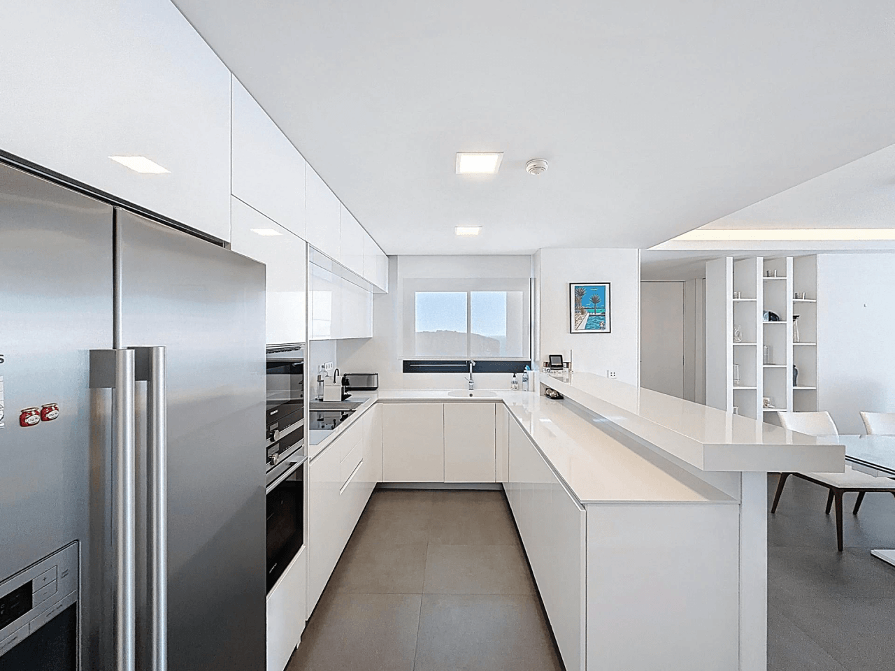 Cumbre del Sol penthouse moderne de luxe avec vue sur les falaises et la mer