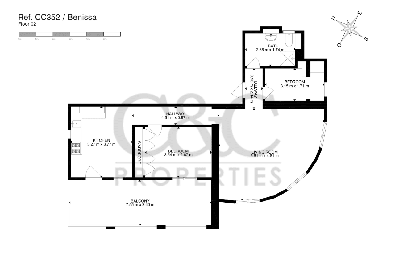 Villa à vendre à Benissa, Montemar, avec piscine privée.