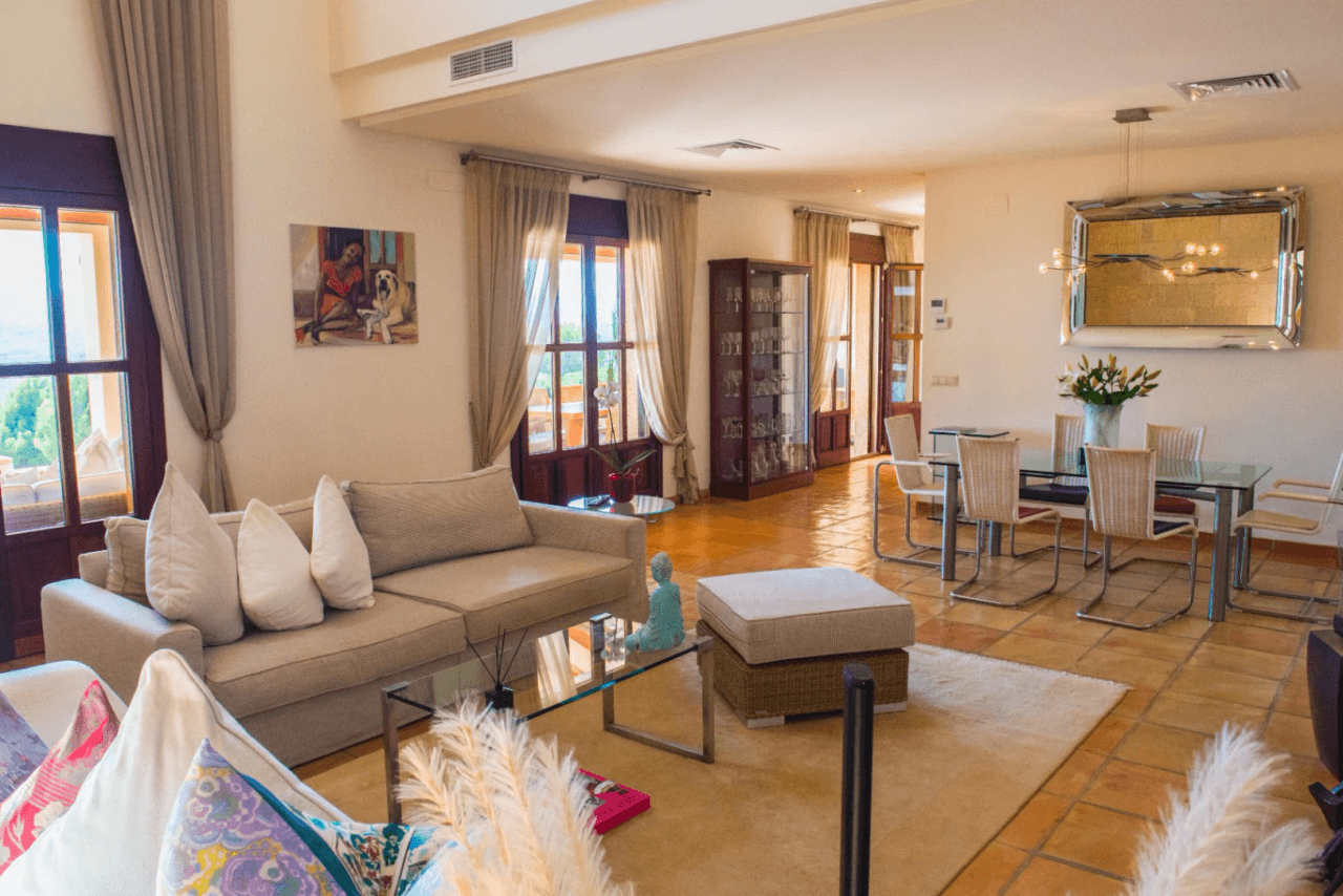 Villa de luxe avec vues panoramiques à vendre à Montgó Jávea.