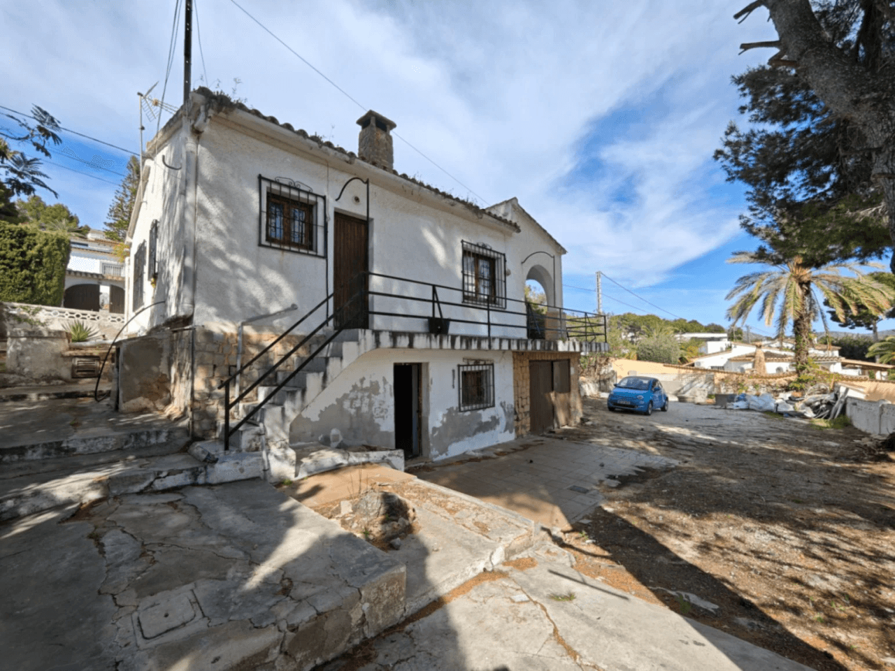 Vente de villa à réformer avec 2 chambres à Moraira, Alicante