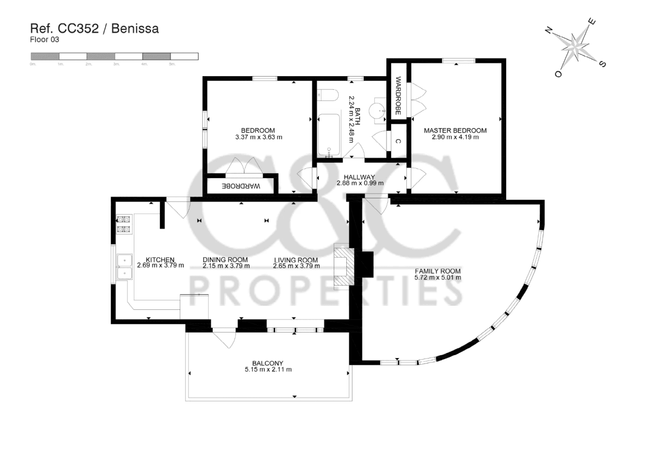 Villa à vendre à Benissa, Montemar, avec piscine privée.