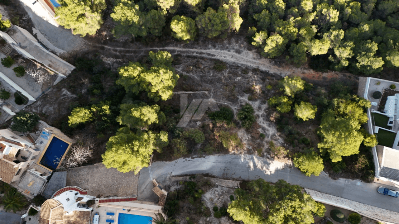 Parcela con vistas al mar en Venta en Benissa, Costa Blanca.