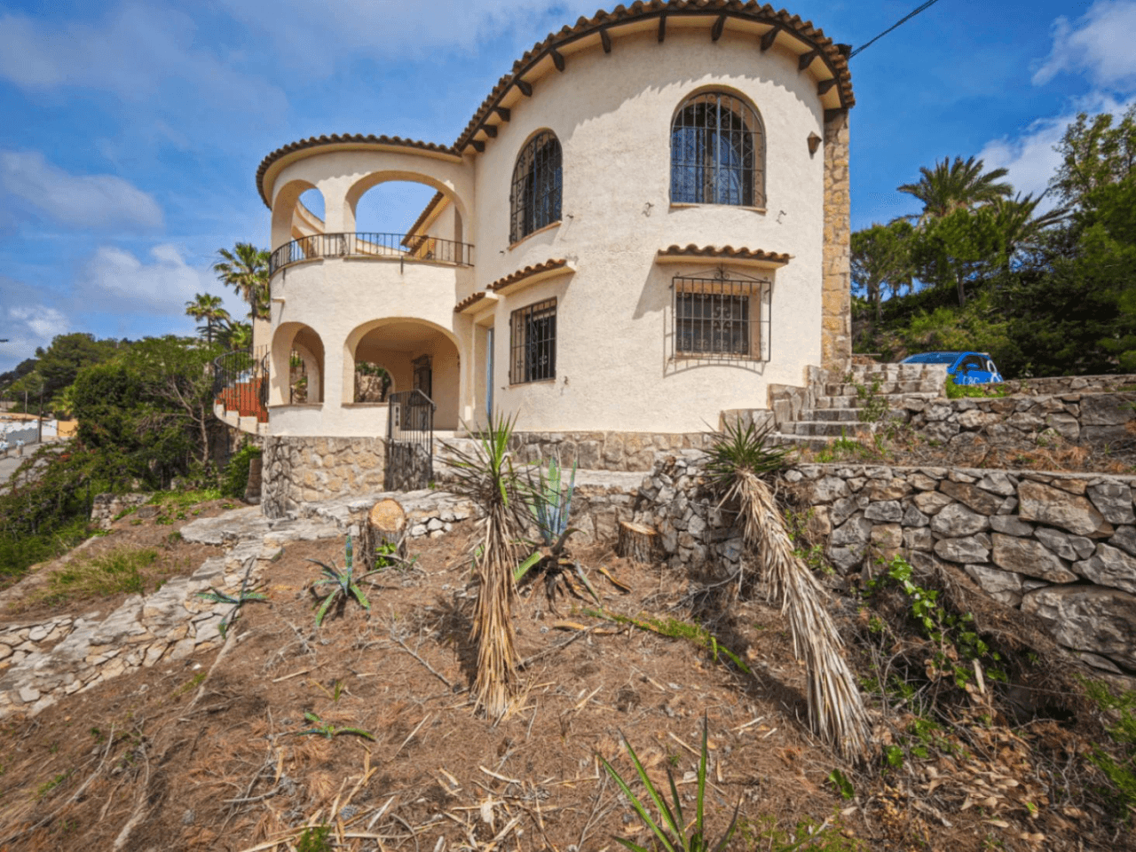 Vente de villa à rénover à Montemar, Benissa avec 3 chambres.