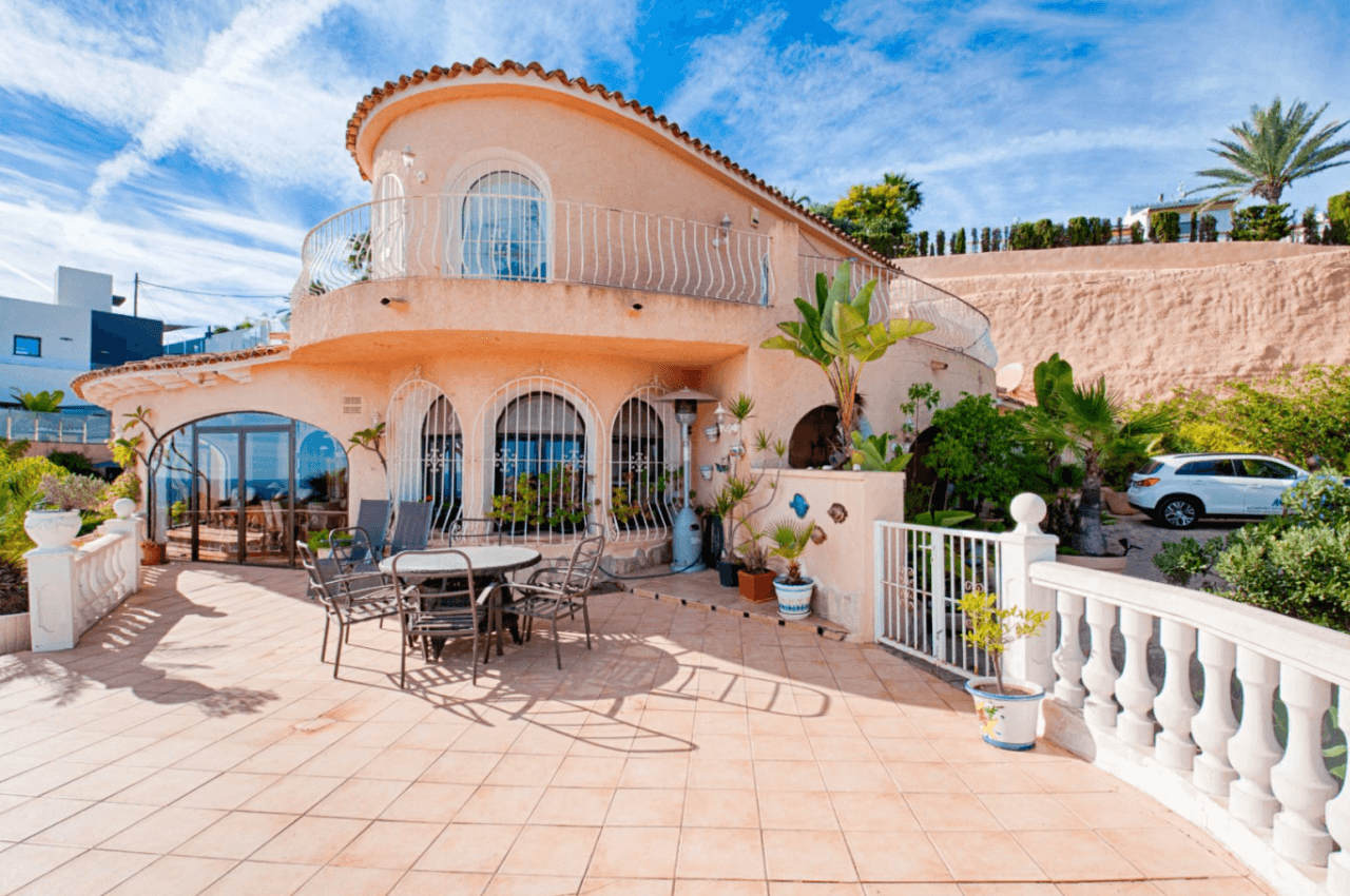 C’est probablement l’une des plus belles vues sur la mer de Moraira.