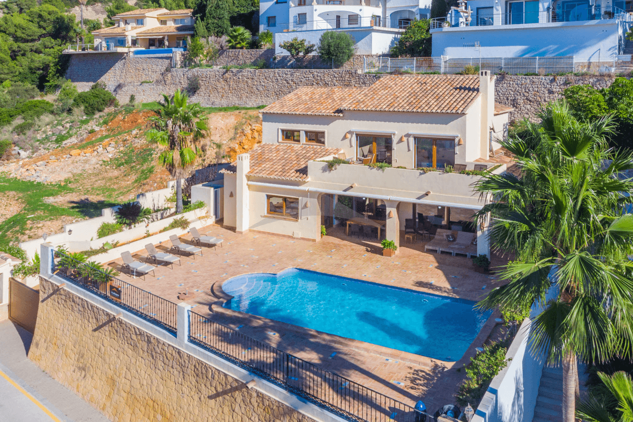 Spectacular Villa For sale Just a Few Steps from El Portet Beach