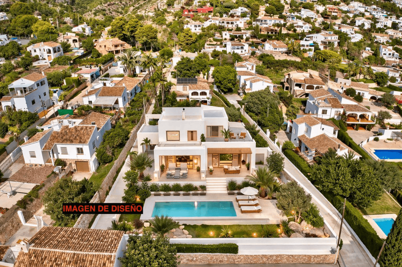 Villa à vendre avec vue sur la mer à Javea Costa Blanca