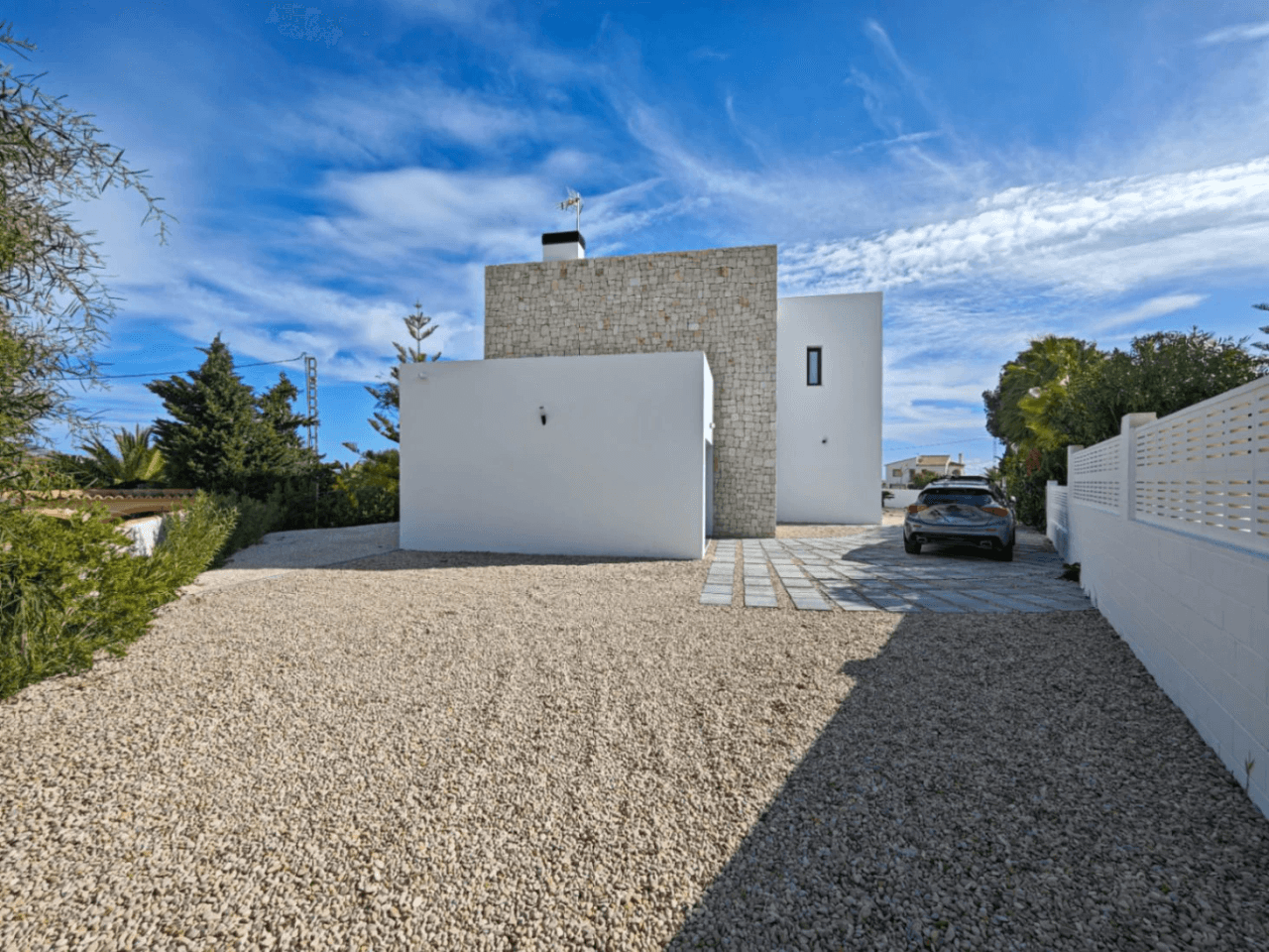 Villa moderne à La Fustera : 3 chambres et piscine privée