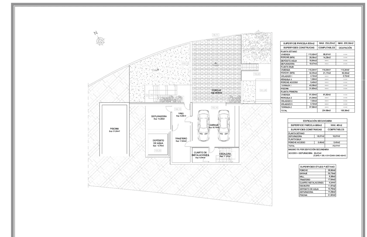 VILLA NOUVELLEMENT CONSTRUITE À TEULADA, SITUÉE DANS LE QUARTIER DE BENIMEIT
