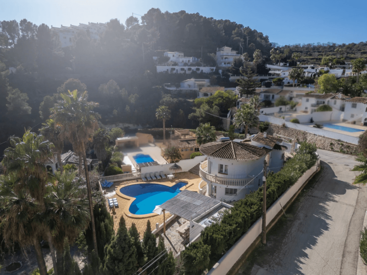 Belle villa spacieuse avec vue sur la mer à vendre à Benimeit, Moraira