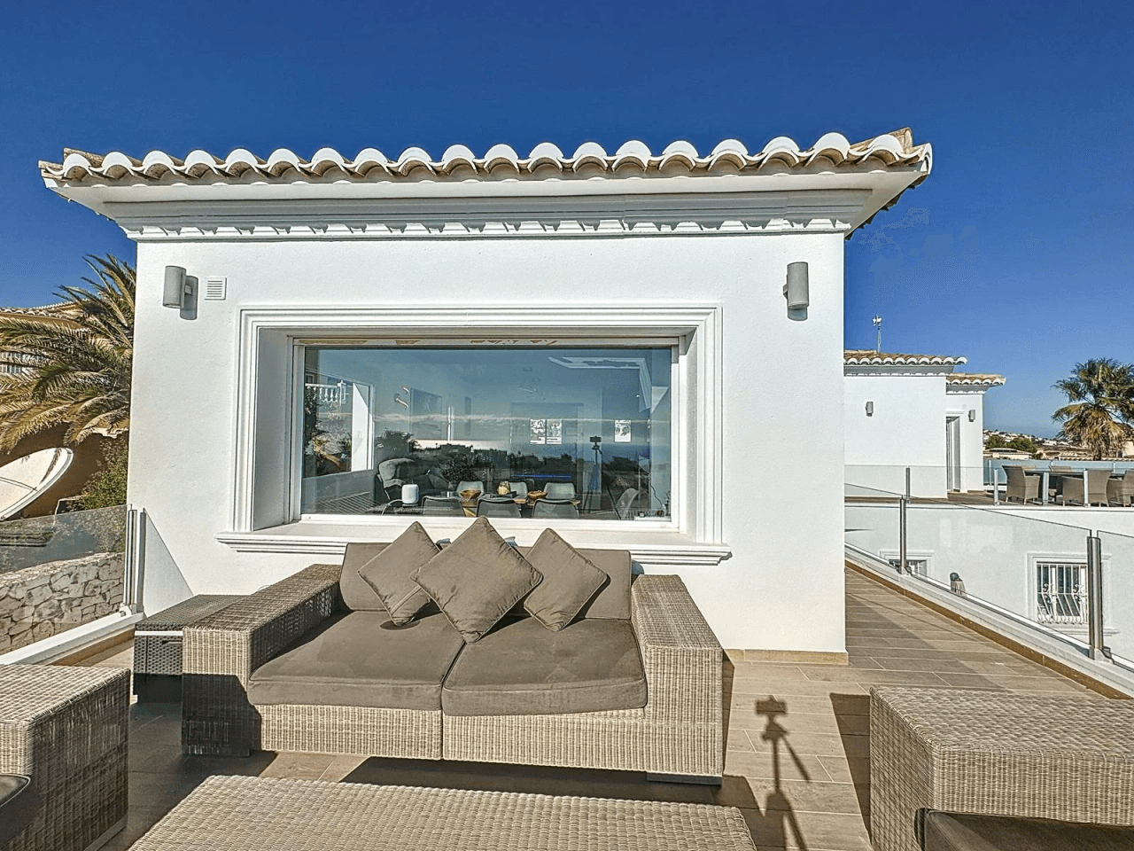 Villa Cumbre del Sol avec vue sur la mer à Magnolias