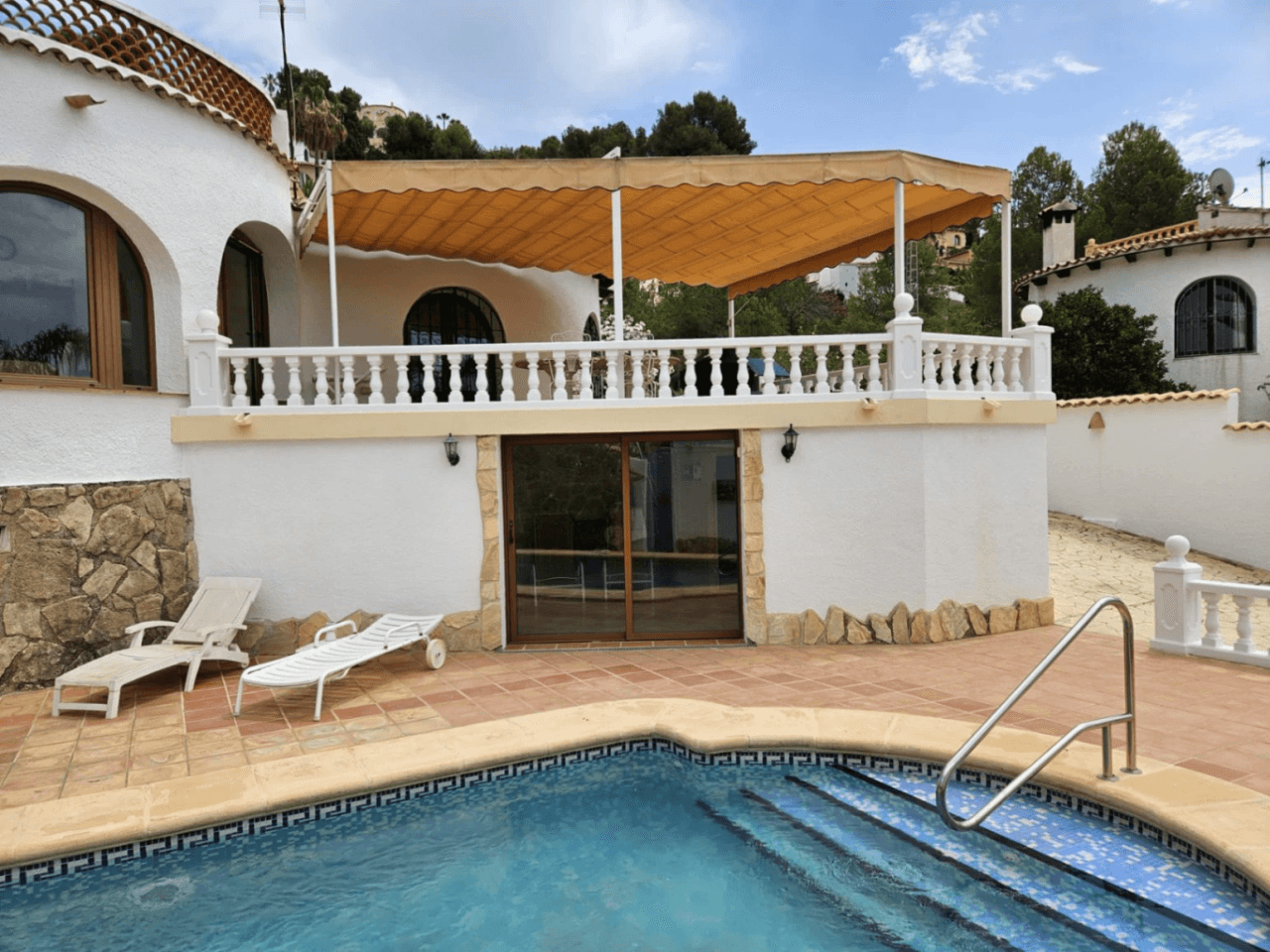 Belle villa espagnole traditionnelle à vendre à Montemar, Benissa