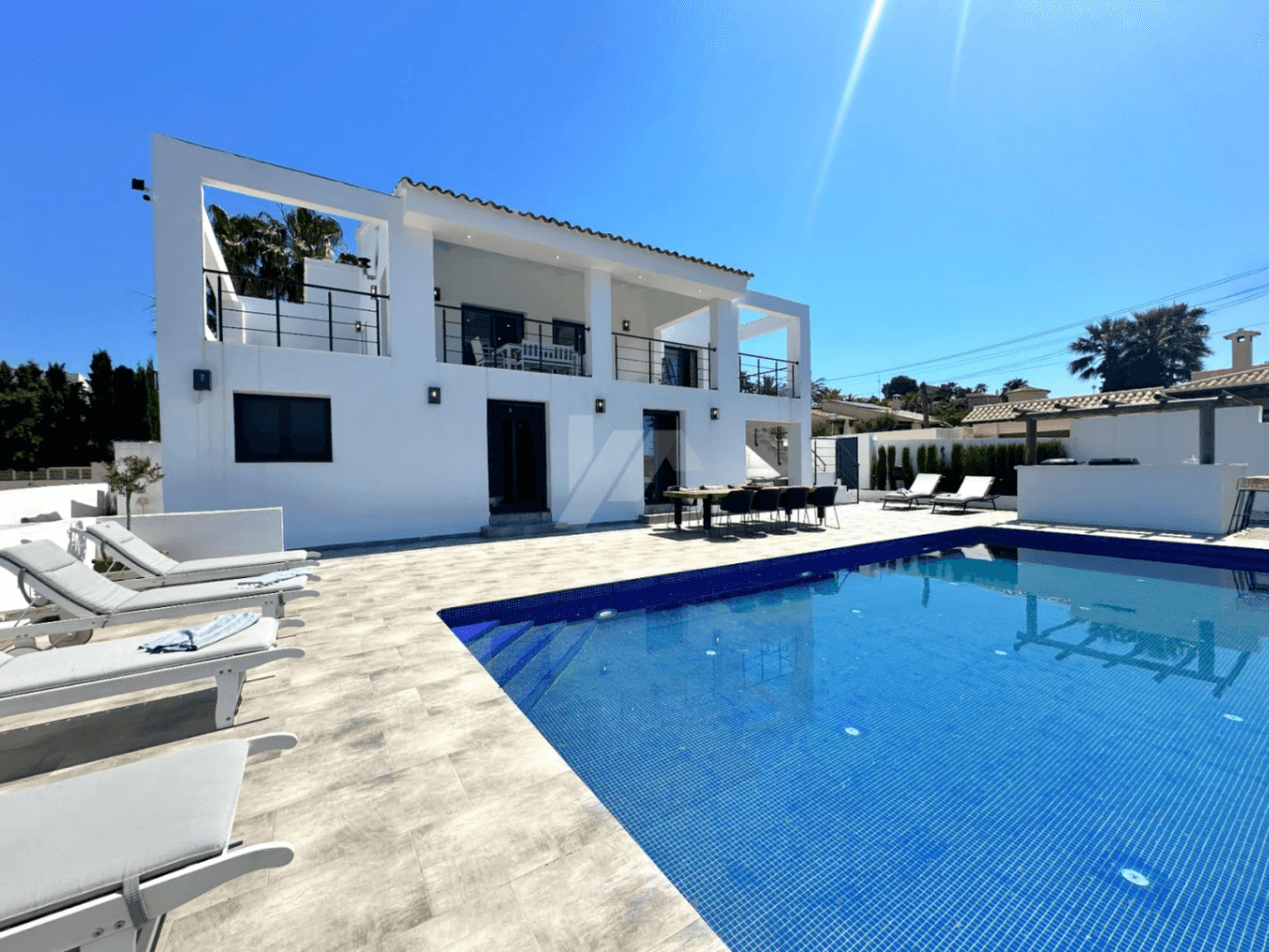 Spacieuse villa de luxe à vendre à San Jaime, côte de Benissa.