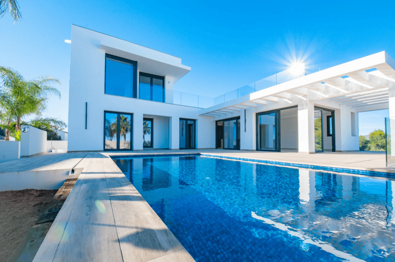VILLA  CON VISTAS AL MAR EN BENIMEIT - MORAIRA