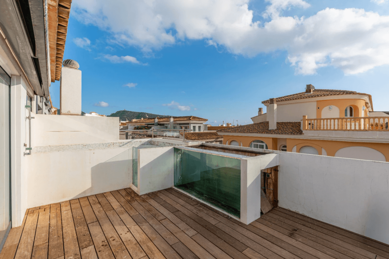 Appartement à vendre au centre de Moraira, 3 chambres.