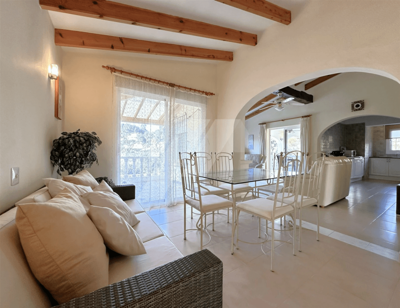 Villa à vendre à Benissa, à distance de marche de la plage de Baladrar.