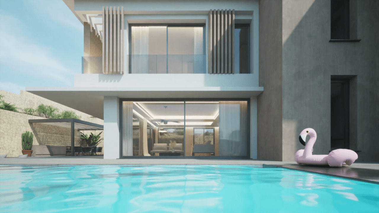 Villa moderne en construction à La Arnella, Moraira