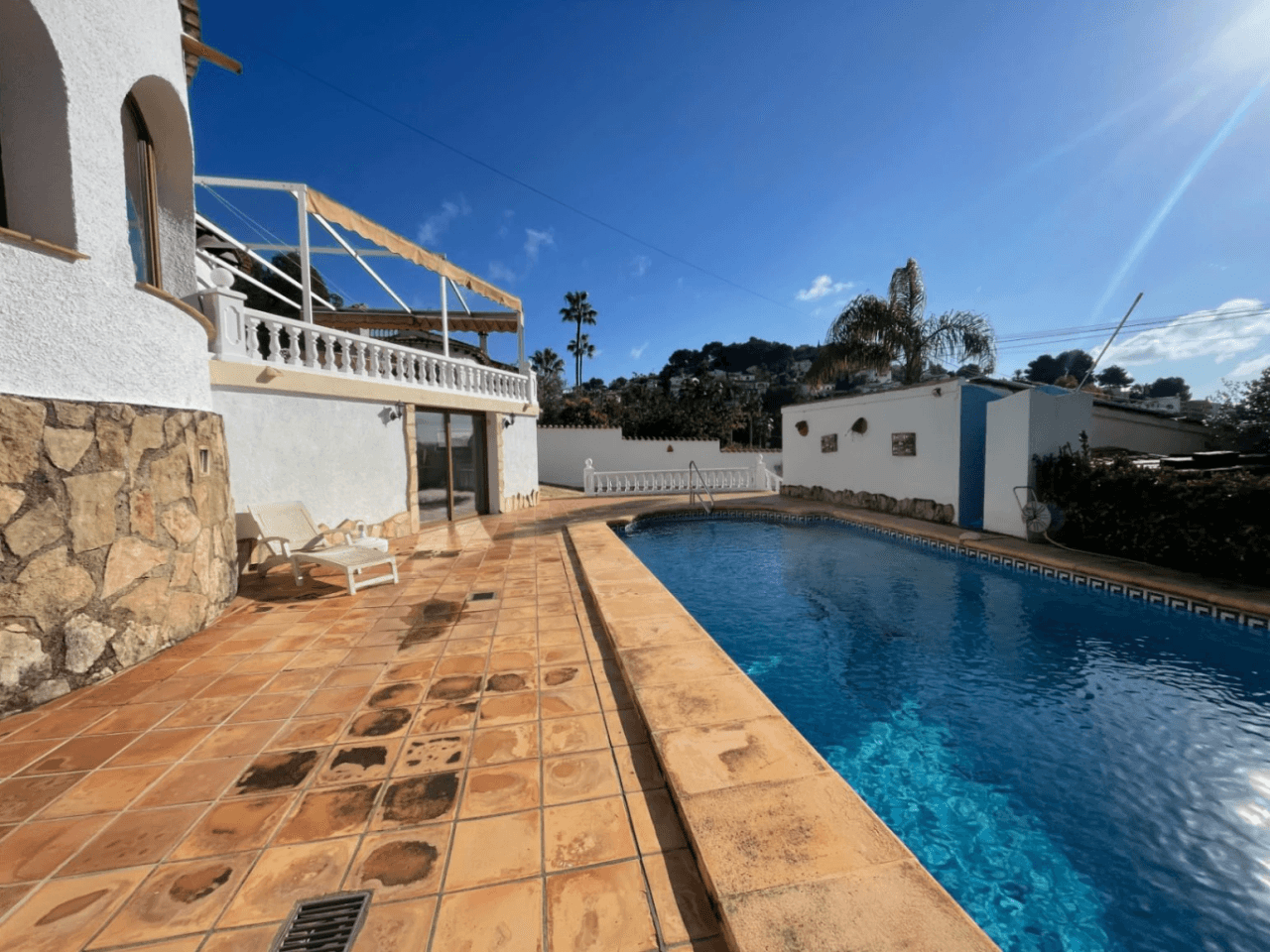 Belle villa espagnole traditionnelle à vendre à Montemar, Benissa