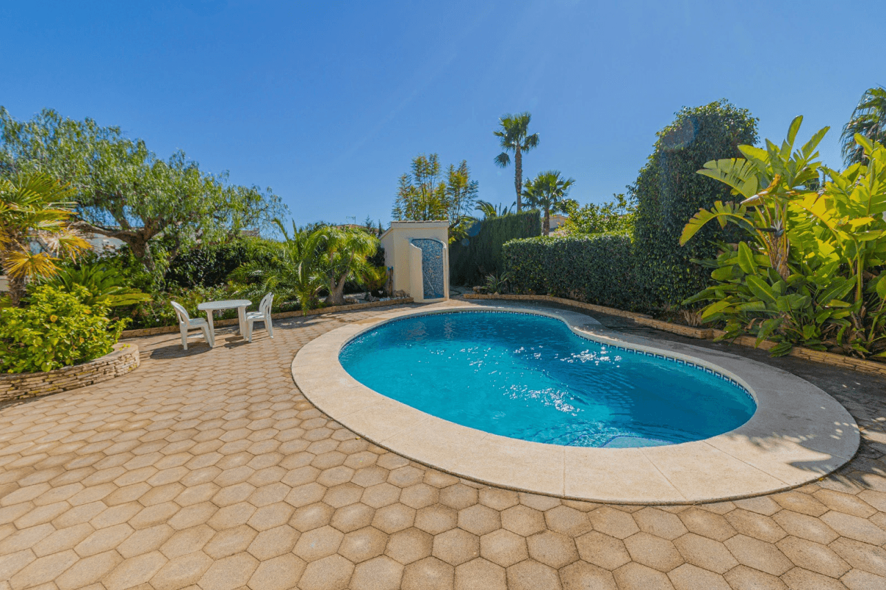 Chalet à vendre à Fustera Benissa, 3 chambres, 2 salles de bain