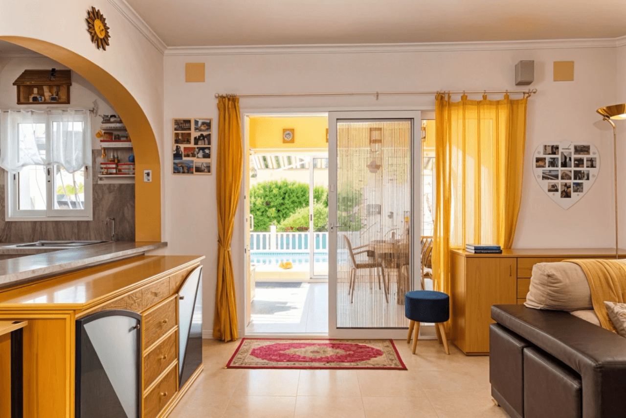 Villa tranquille avec vue sur la montagne à vendre à Calpe