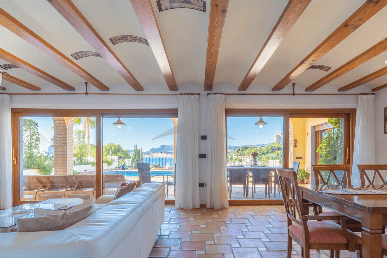 Spectacular Villa For sale Just a Few Steps from El Portet Beach
